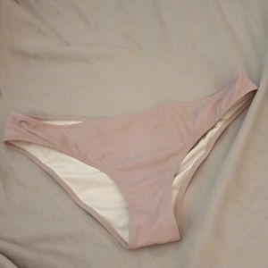 Victoria’s Secret lavender Ruffled and Ruched Bikini Bottom M